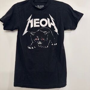 Meow T-Shirt - Black